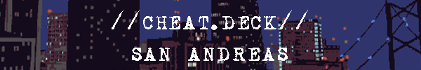 Cheatdeck San Andreas